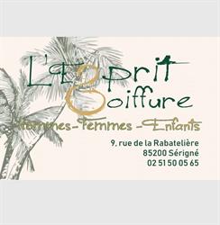 L'Esprit Coiffure Sérigné, - Horaires d'ouverture