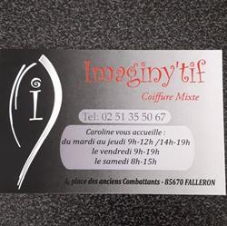 Imaginy Tif Falleron - Horaires d'ouverture