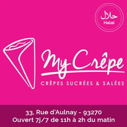 My Crêpe Sevran, - Horaires d'ouverture