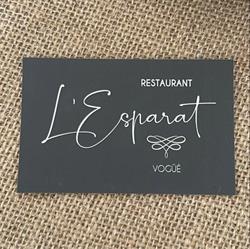 Restaurant L'Esparat, Vogüé - Horaires d'ouverture