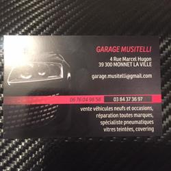 Garage Musitelli, Monnet-la-Ville - Horaires d'ouverture