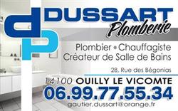 DUSSART PLOMBERIE, Ouilly-le-Vicomte - Horaires d'ouverture