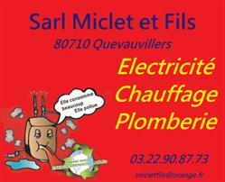Miclet et Fils SARL, Quevauvillers - Horaires d'ouverture