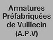 Armatures Préfabriquées De Vuillecin A.P.V, - Horaires d'ouverture