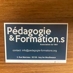 Association Pédagogie & Formation.s, Issy-les-Moulineaux - Horaires d'ouverture