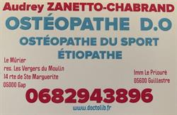 Zanetto-Chabrand Audrey, Gap - Horaires d'ouverture