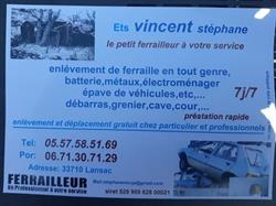Vincent Stéphane, Lansac - Horaires d'ouverture