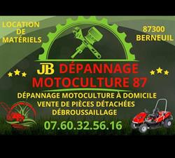 JB Dépannage Motoculture 87, Berneuil - Horaires d'ouverture