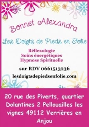 Alexandra Bonnet -Les Doigts de Pieds en Folie-, Pellouailles-les-Vignes - Horaires d'ouverture