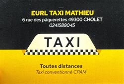 Taxi Mathieu, Cholet - Horaires d'ouverture