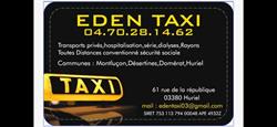 Eden Taxi, Huriel - Horaires d'ouverture