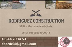 Rodriguez Construction SARL, Saint-Jory - Horaires d'ouverture