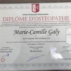 GALY Marie Camille Ostéopathe, Treillières - Horaires d'ouverture