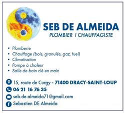 Seb de Almeida, Dracy-Saint-Loup - Horaires d'ouverture