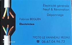 Beguin Fabrice, Le Vanneau-Irleau - Horaires d'ouverture