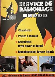 Service de ramonage, Cuxac-d'Aude - Horaires d'ouverture