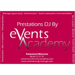 Prestations DJ By Events Academy, Savennières - Horaires d'ouverture