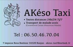Akéso Taxi, Roujan - Horaires d'ouverture