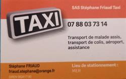 Stéphane Friaud Taxi SAS, Saint-Laurent-Nouan - Horaires d'ouverture