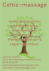 CELTIC MASSAGE, Oullins - Horaires d'ouverture