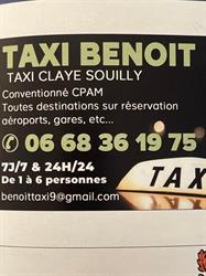 Taxi Benoit, Claye-Souilly - Horaires d'ouverture
