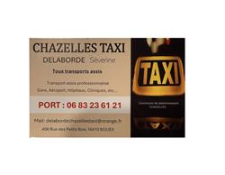 Chazelles taxi, Bouëx - Horaires d'ouverture