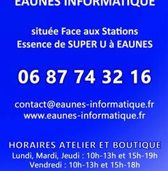 EAUNES INFORMATIQUE, Eaunes - Horaires d'ouverture