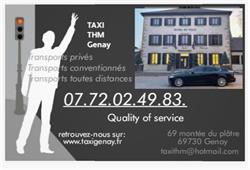 Taxi thm, Genay - Horaires d'ouverture