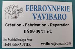 Ferronnerie Vavibaro, Pennautier - Horaires d'ouverture