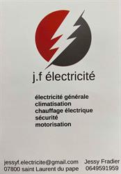 J.F Electricité, Saint-Laurent-du-Pape - Horaires d'ouverture