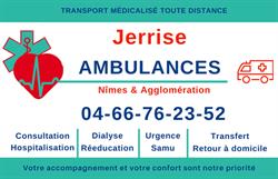 Jerrise Ambulance Nimes, Nîmes - Horaires d'ouverture