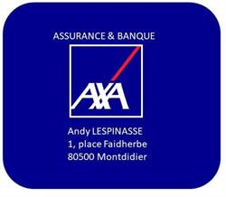 AXA Assurance et Banque Eirl Lespinasse Andy, Montdidier - Horaires d'ouverture