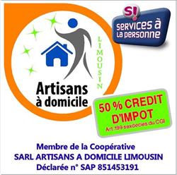 Artisans A Domicile Limousin ADLCOOP, Saint-Martin-le-Vieux - Horaires d'ouverture
