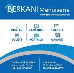 BERKANI Menuiserie Béziers, Thézan-lès-Béziers - Horaires d'ouverture