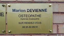 Marion Devienne - Ostéopathe D.O., Rethel - Horaires d'ouverture