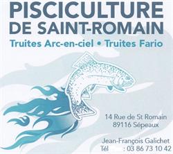 Pisciculture de Saint Romain, Sépeaux - Horaires d'ouverture