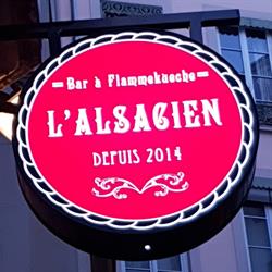 L'Alsacien Lyon - Bar à Flammekueche -, - Horaires d'ouverture