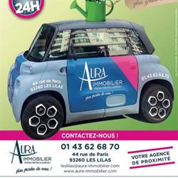 Aura Immobilier Les Lilas, - Horaires d'ouverture