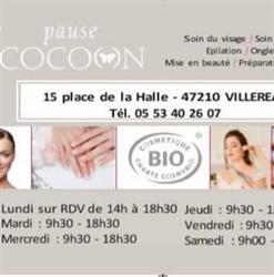 Pause kocoon, Villeréal - Horaires d'ouverture