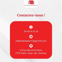Steph maçonnerie, Saint-Jean-de-Liversay - Horaires d'ouverture