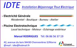 Installation Dépannage Tout Electrique, Chennevières-sur-Marne - Horaires d'ouverture