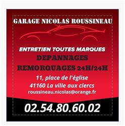 Eurorepar Garage Nicolas Roussineau, La Ville-aux-Clercs - Horaires d'ouverture