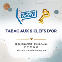 Tabac Presse Loto Vape - Aux 2 Clefs d'Or, Cluny - Horaires d'ouverture