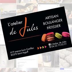 Boulangerie L'atelier de Jules, Saint-Aygulf - Horaires d'ouverture