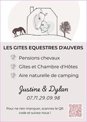 Les gîtes équestres d’Auvers, - Horaires d'ouverture