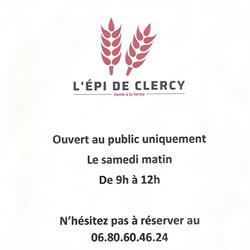 L'épi de Clercy, Guigneville-sur-Essonne - Horaires d'ouverture