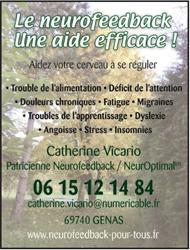 Catherine VICARIO - Neurofeedback pour tous - Neurofeedback dynamiqueNeurofeedback dynamique, Genas - Horaires d'ouverture