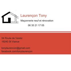 Maçonnerie LAURENÇON Tony, Saint-Viance - Horaires d'ouverture