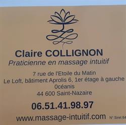 Claire Collignon Massage intuitif, Saint-Nazaire - Horaires d'ouverture