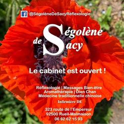 Ségolène de Sacy - Réflexologie - Massage bien-être - Aromathérapie, Rueil-Malmaison - Horaires d'ouverture